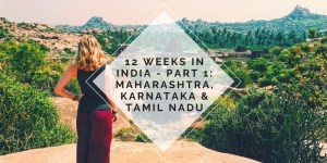 12 WEEKS IN INDIA - ITINERARY, BUDGET AND REFLECTIONS (PART 1 - MAHARASHTRA, KARNATAKA & TAMIL NADU